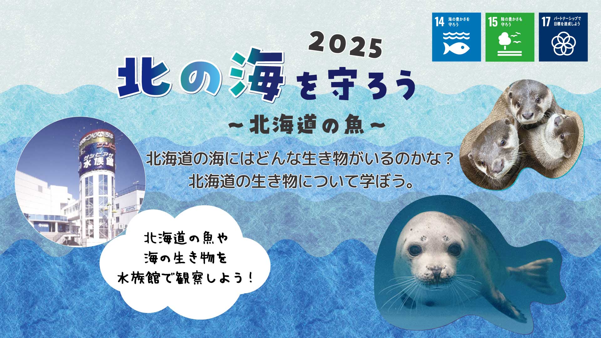 【札幌市】『北の海を守ろう～北海道の魚～2025』参加者募集